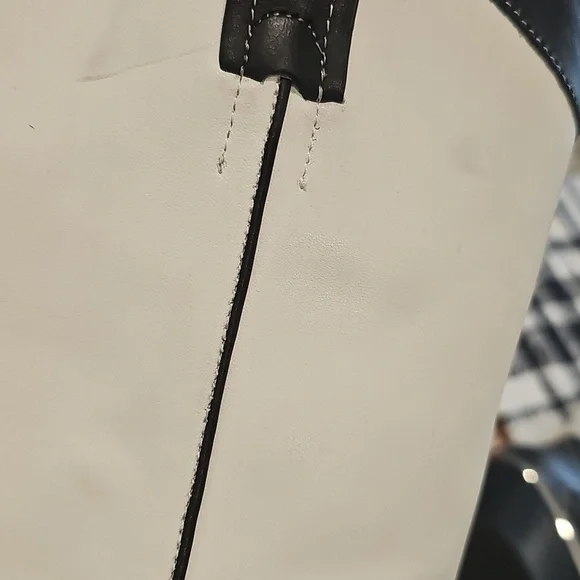 DKNY Women's Lukas Black and White Cowboy Boots - Picture 13 of 13